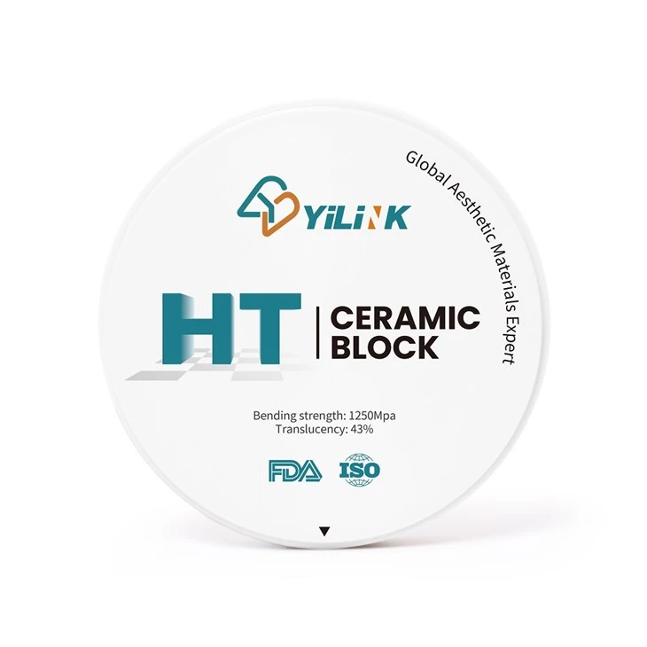 Dental Zirconia HT White CAD/CAM Blank98mm